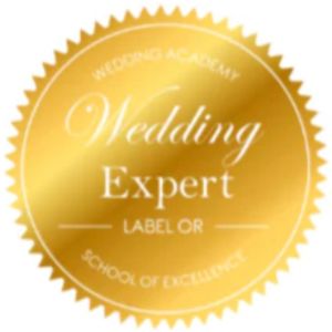 Label wedding expert certified